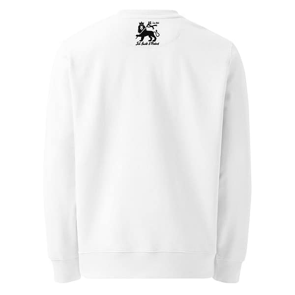 unisex-eco-sweatshirt-white-back-681b15a595038.jpg CONQUERING LION sweatshirt (α)