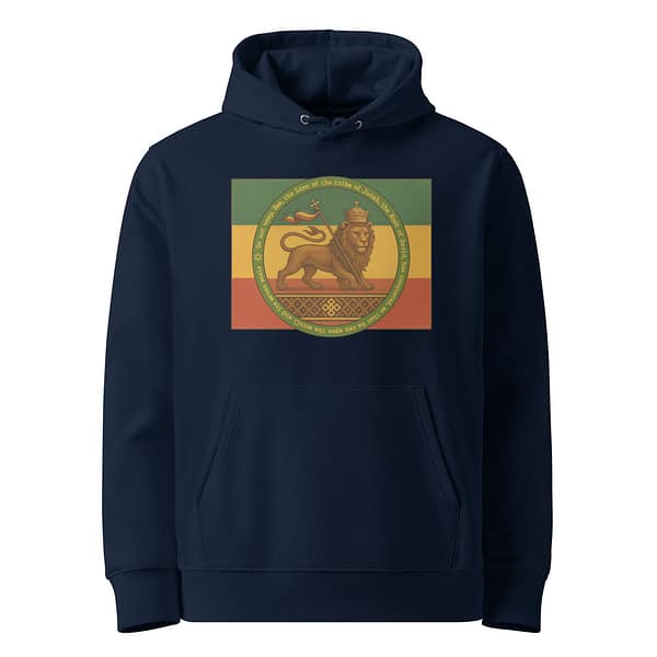 unisex-essential-eco-hoodie-french-navy-front-681b13ea7c9d9.jpg CONQUERING LION hoodie (β)