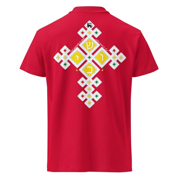 unisex-premium-pique-polo-shirt-red-back-6814cb65bc3db.jpg CUSH POLO (α)